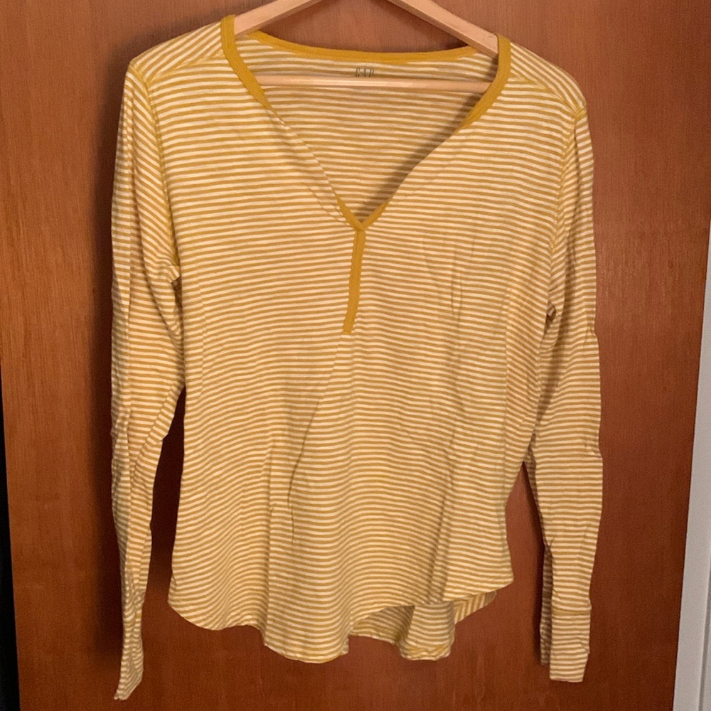 Henley style top